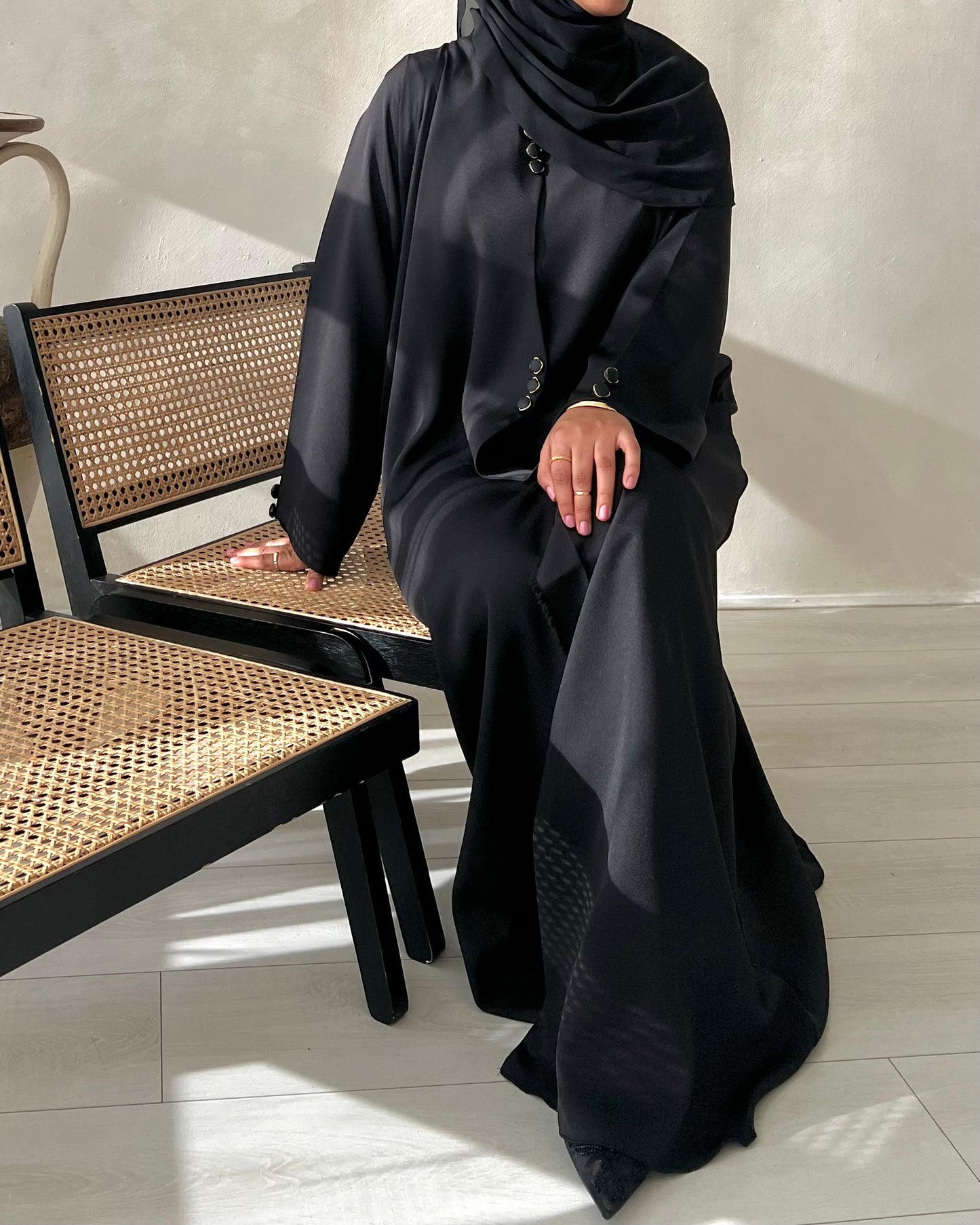 Malika Abaya - Timeless Black