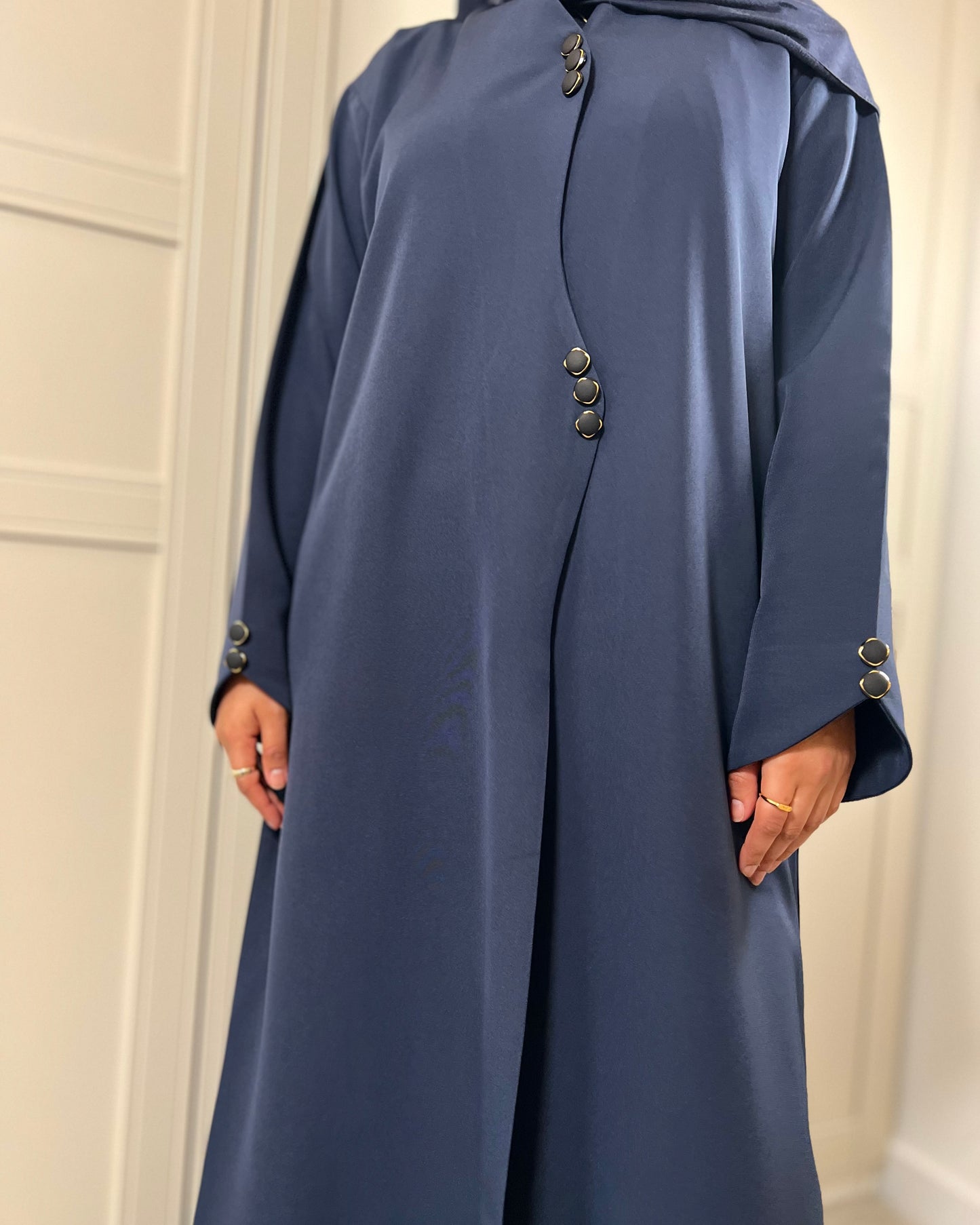 Malika Abaya - Navy