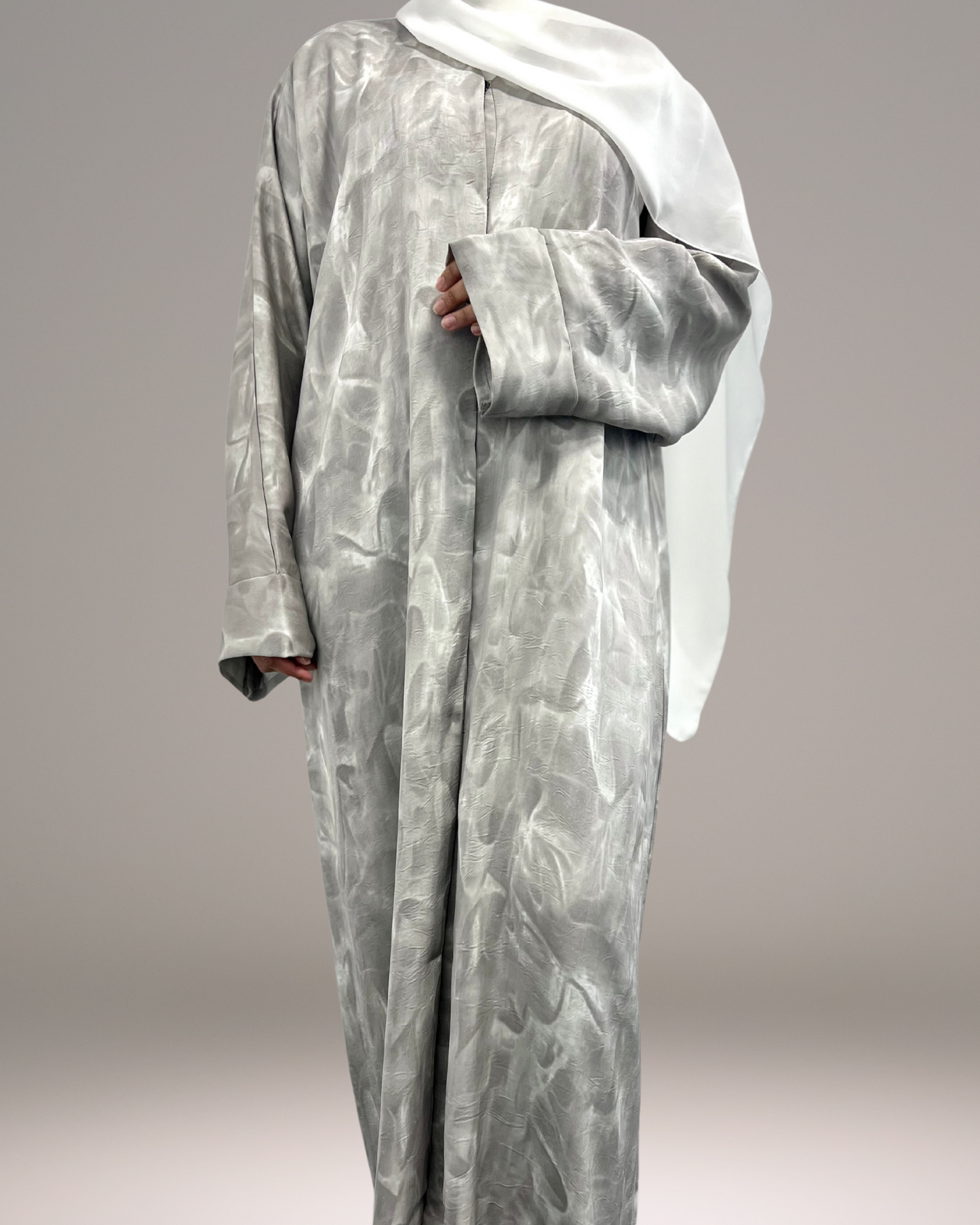 Layal Abaya - Dove Grey