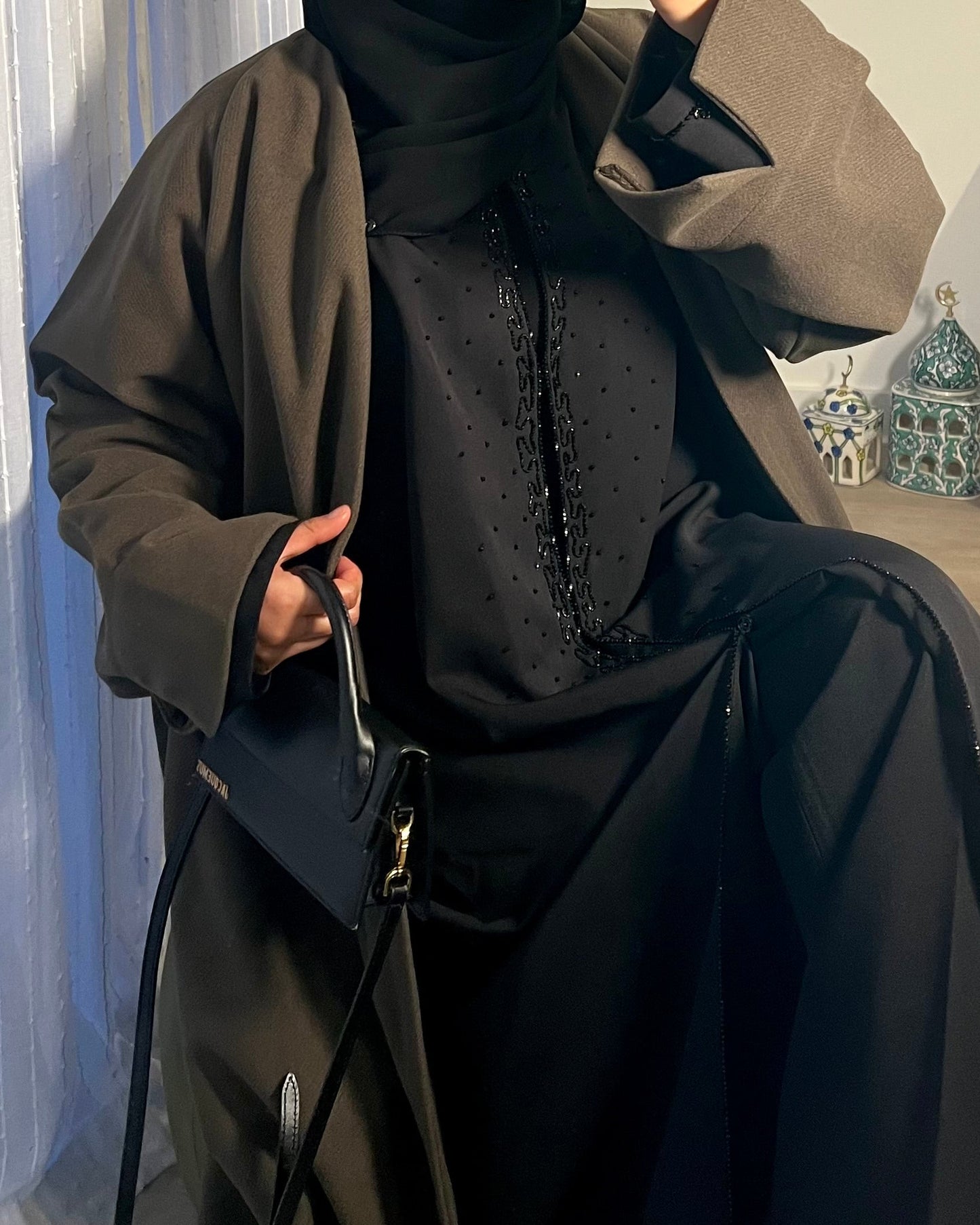 Reem Hand-Embellished Abaya