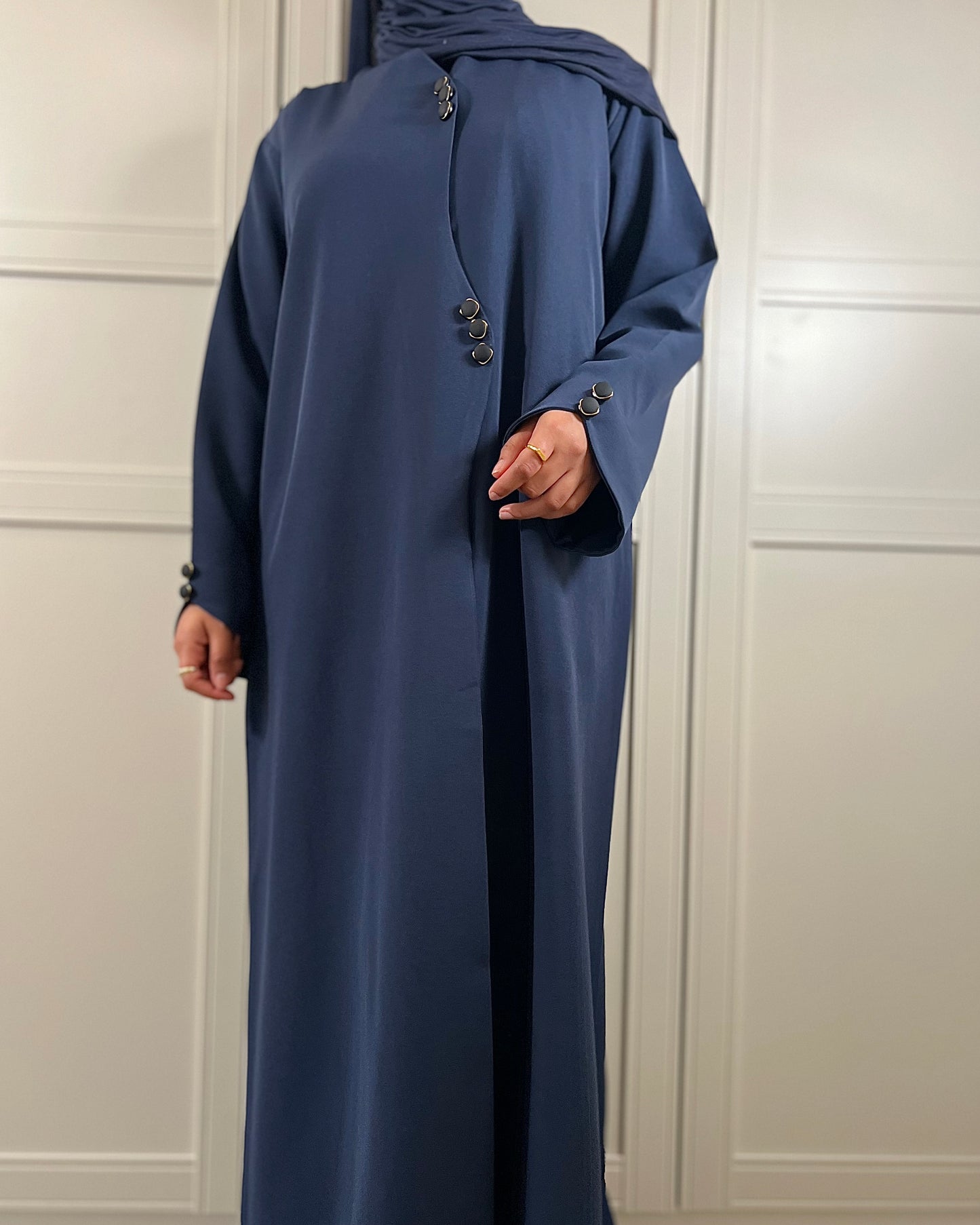 Malika Abaya - Navy