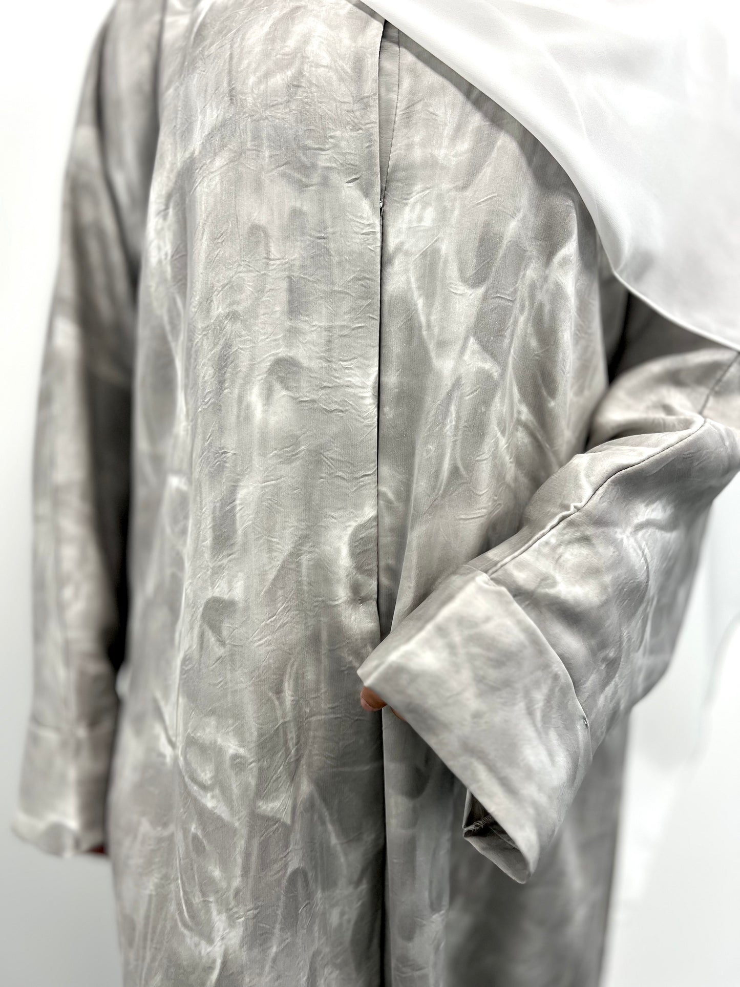 Layal Abaya - Dove Grey