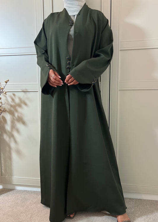 Malika Abaya - Deep Khaki