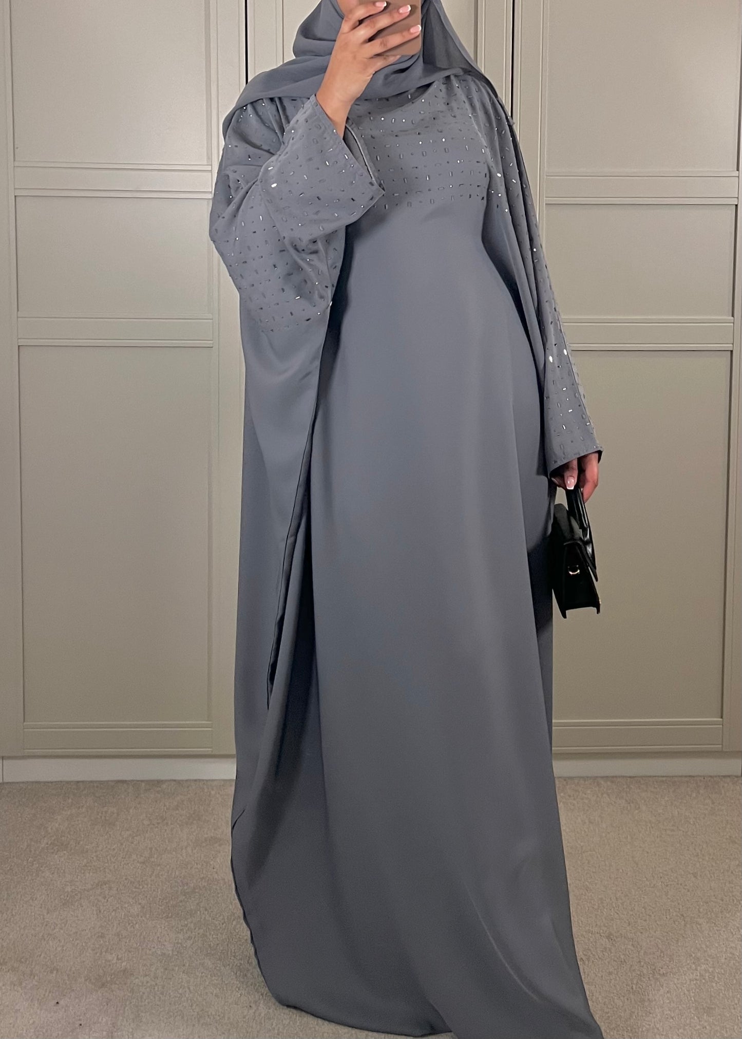 Maysa Abaya - Cool Grey