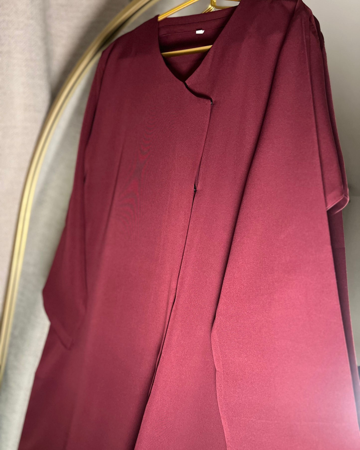 Rumman Abaya - Burgandy