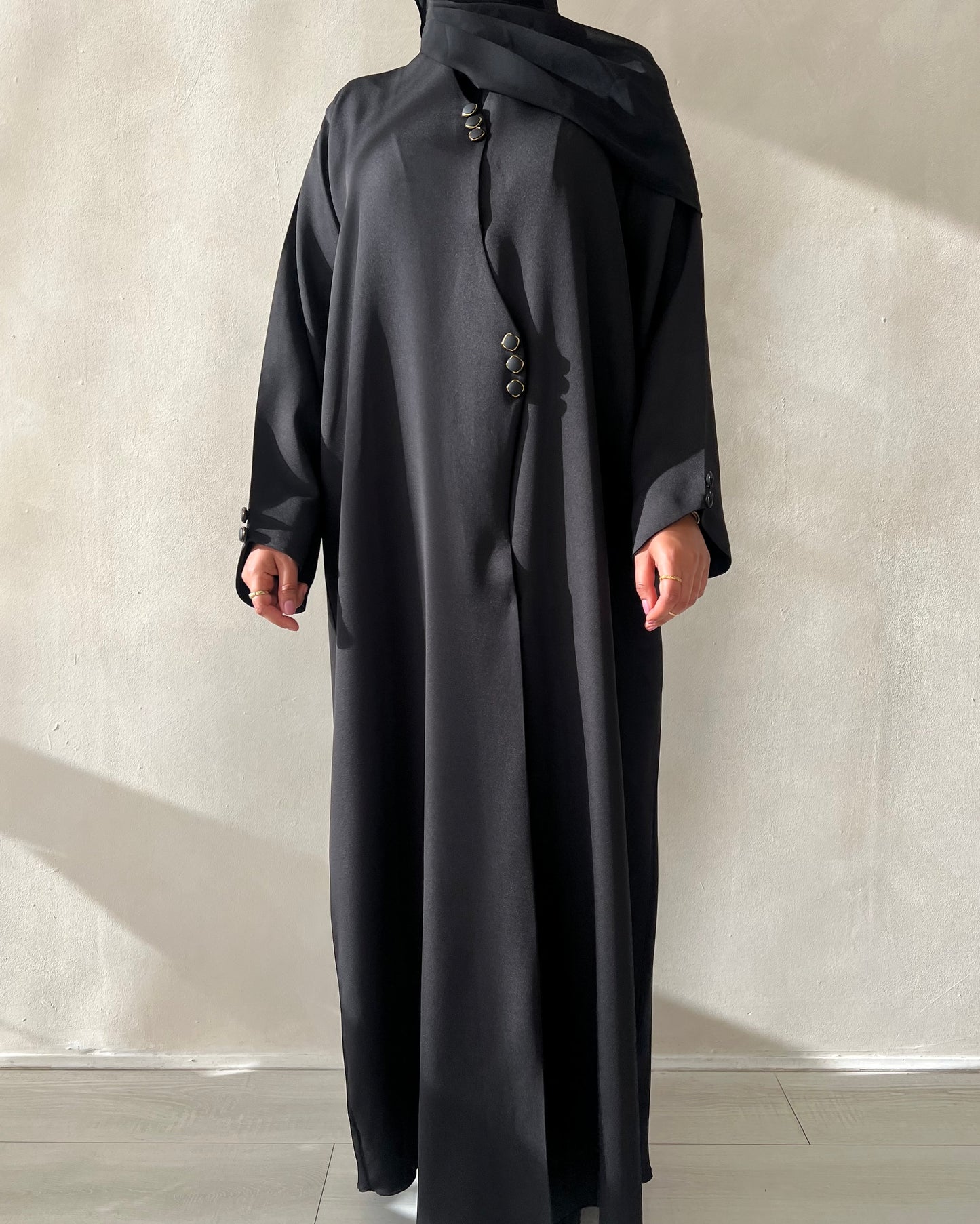 Malika Abaya -  Timeless Black